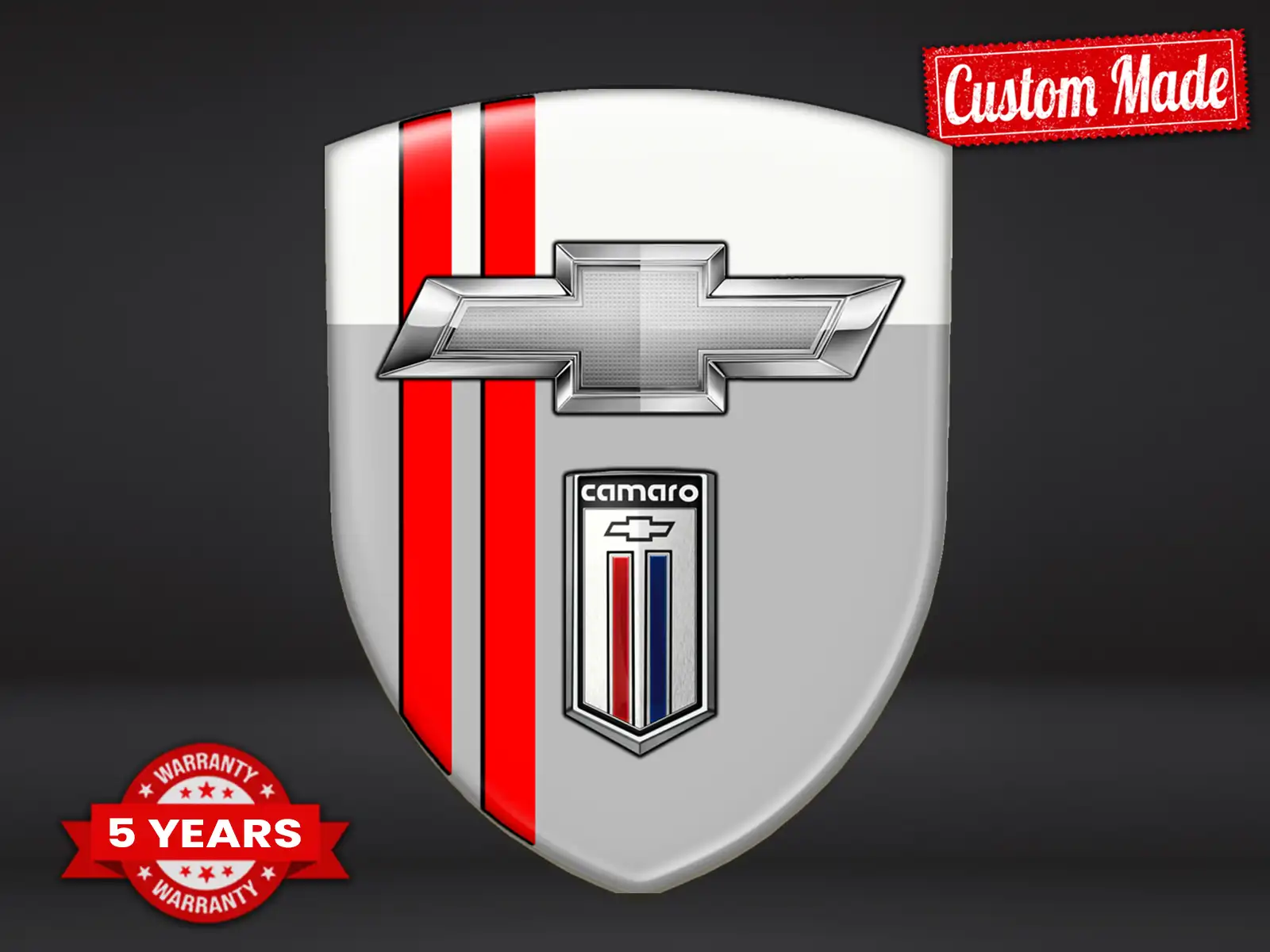 Chevrolet Emblemi Auto Su Misura Resistenti Universali Pregiati